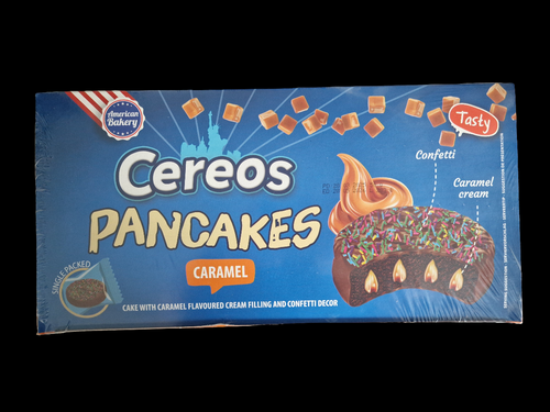 American Bakery Cereos Pancakes Caramel 3er 150g